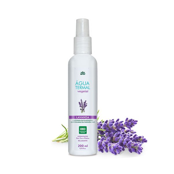 Água Termal Lavanda 200ml - WNF