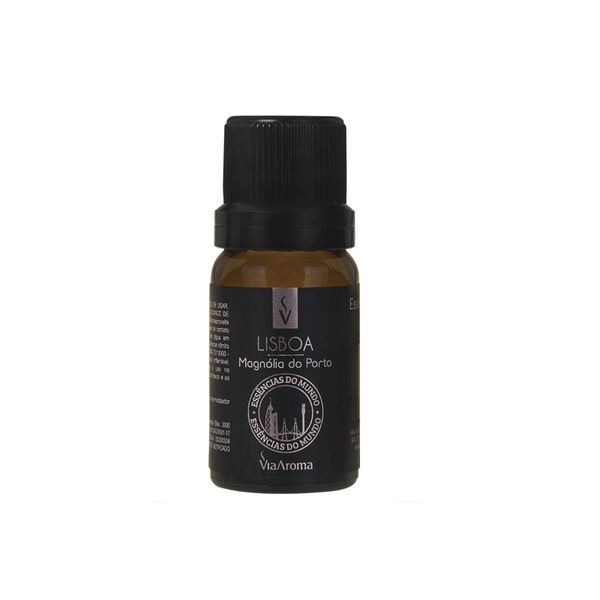 Essência Lisboa, Magnólia Do Porto (essências Do Mundo) 10ml - Via Aroma