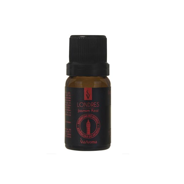 Essência Londres, Jasmim Real (essências Do Mundo) 10ml - Via Aroma