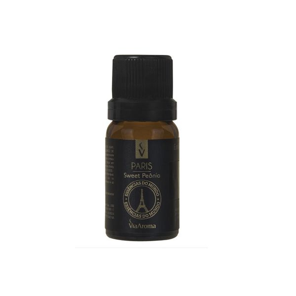 Essência Paris, Sweet Peônia (essências Do Mundo) 10ml - Via Aroma