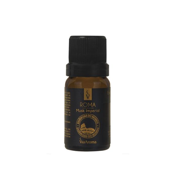 Essência Roma, Musk Imperial (essências Do Mundo) 10ml - Via Aroma