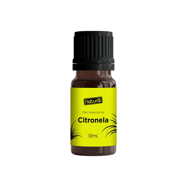 Óleo Essencial De Citronela 10ml - Orgânico Natural