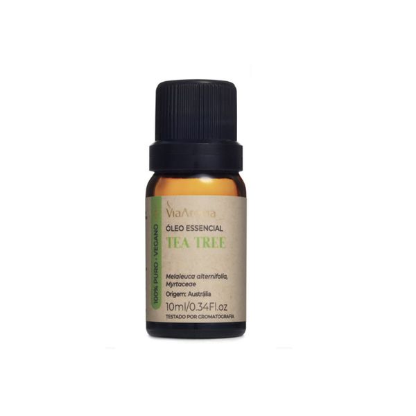 Óleo Essencial De Tea Tree (melaleuca) 10ml - Via Aroma