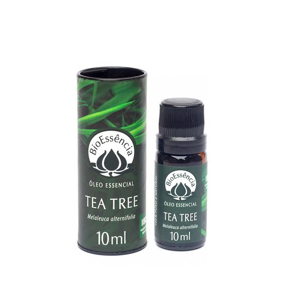 Óleo Essencial Orgânico De Tea Tree Melaleuca 10ml - Bioessência
