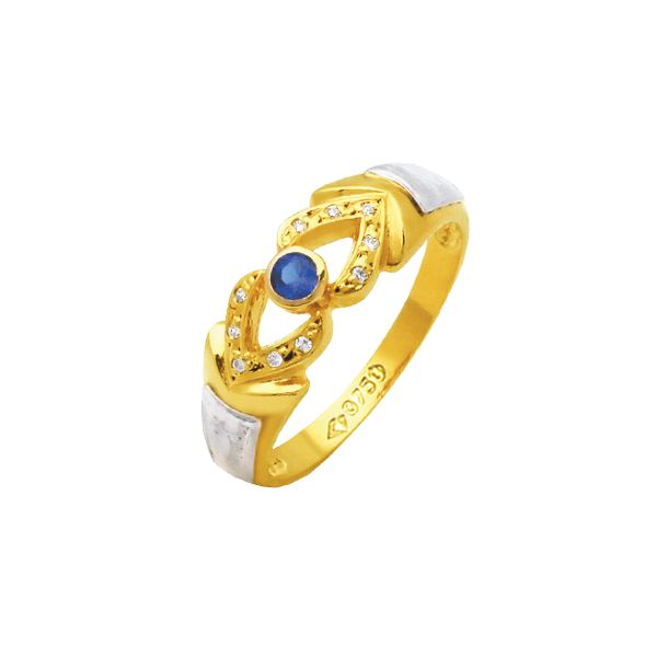 Anel de Formatura com diamantes em Ouro 18k 