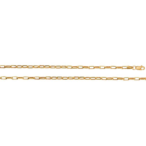 Pulseira de Ouro 18k Link Sottile