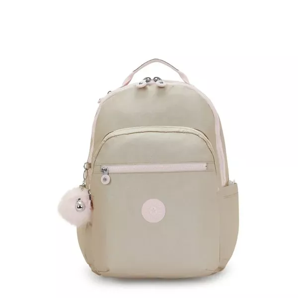 Mochila Kipling Seoul Dourado