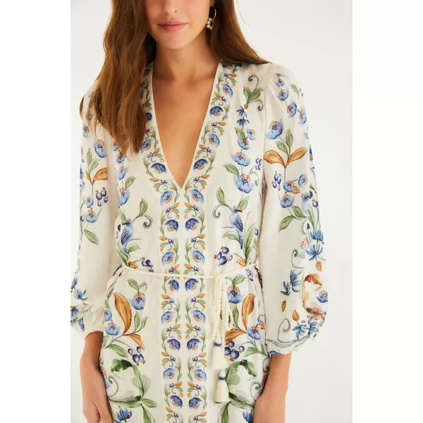 VESTIDO CURTO ESTAMPADO ELSA 