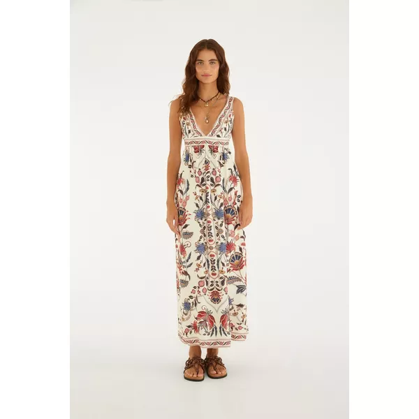 VESTIDO CROPPED ESTAMPADO BOHOFLOR 