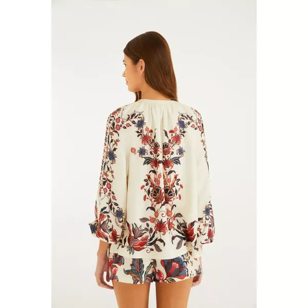 BATA ESTAMPADA BOHOFLOR 