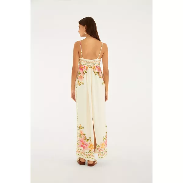 VESTIDO LONGO ESTAMPADO CAROLINA 