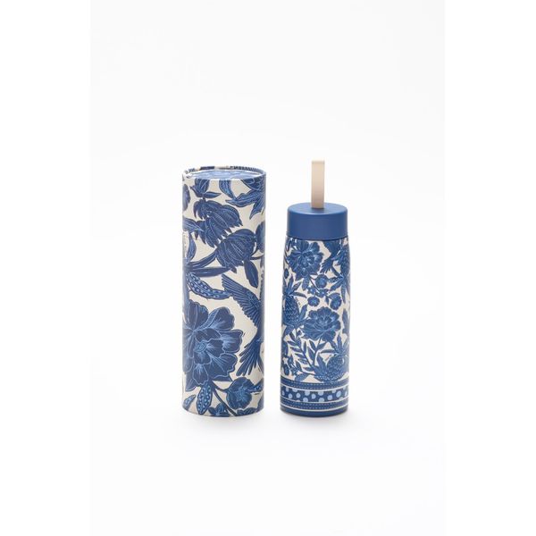 Garrafa que sede 750ml xilo tropical Azul 