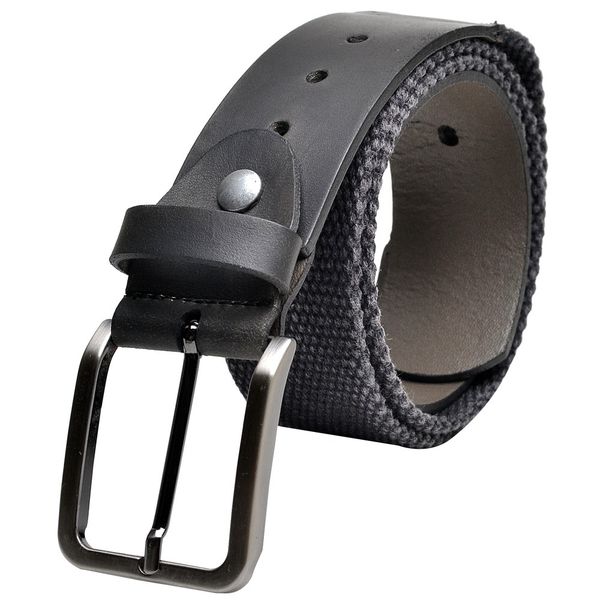 Cinto Casual Athlantic Gorgurão Preto