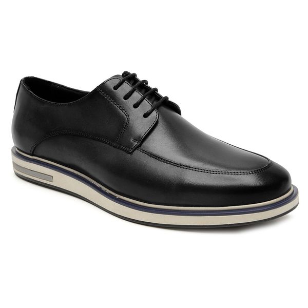 Sapato social preto com branco on sale