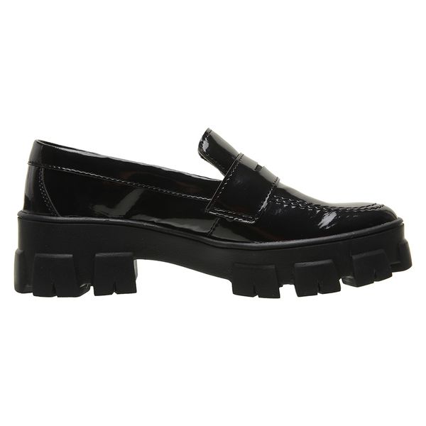 Sapato Mocassim Feminino Tratorado - Preto