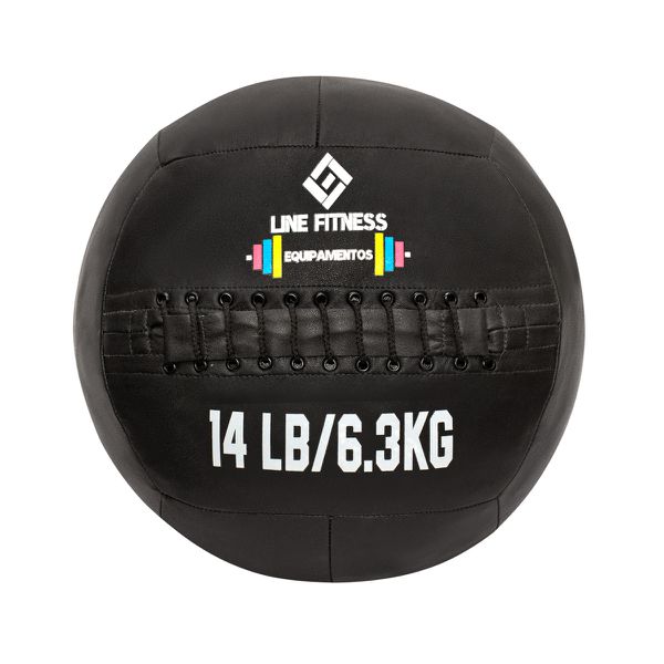 Wall Ball em Couro 14lb/6,3kg