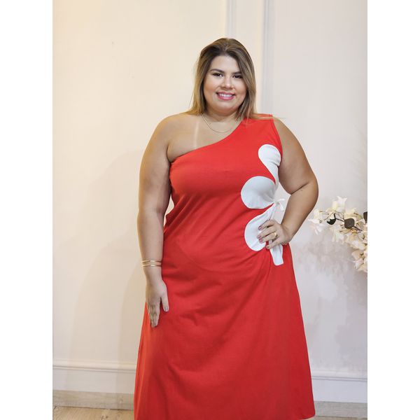 VESTIDO BELLA FLOR NULA MANGA 