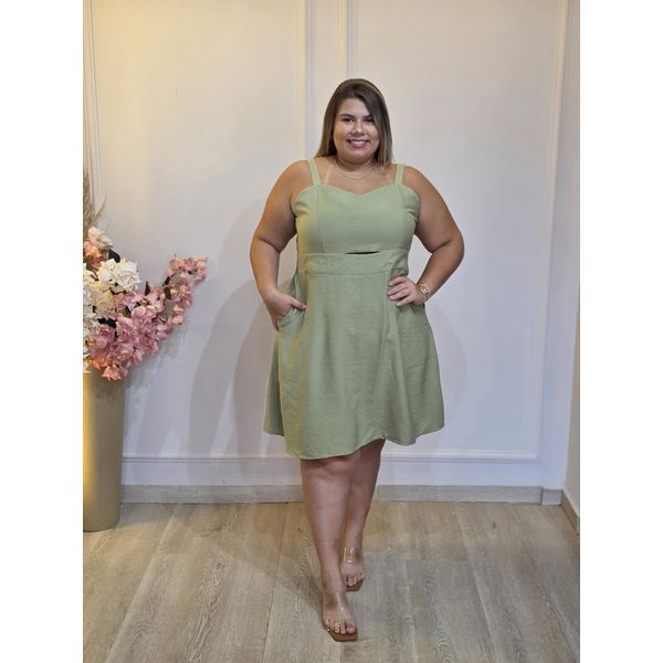 VESTIDO MIA PISTACHE