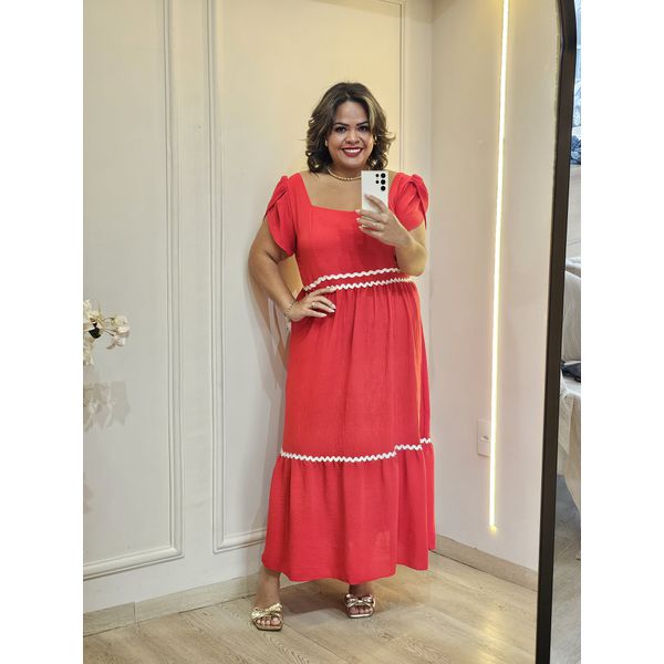 VESTIDO MANGA SIANINHA 