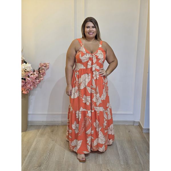 VESTIDO ZOE LARANJA ESCURO