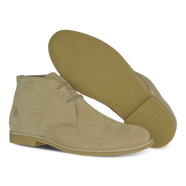 Desert Boot Feminina Escrete Lan amento 33 40 Areia 3302 ESCRETE