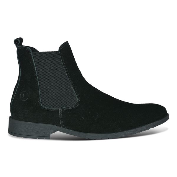 Bota Chelsea Boots Slim Em Couro Camurça Legitimo