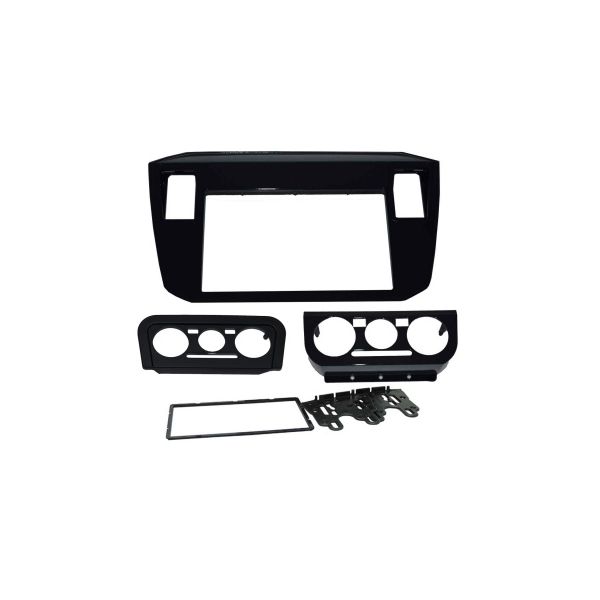 MOLDURA 2470 2DIN GM ONIX COBALT SPIN PRETA