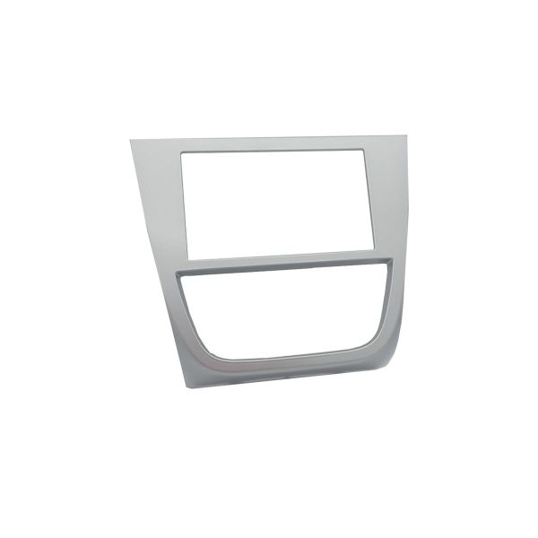 MOLDURA 2295 2DIN DUSTER/SANDEIRO/LOGAN PRATA