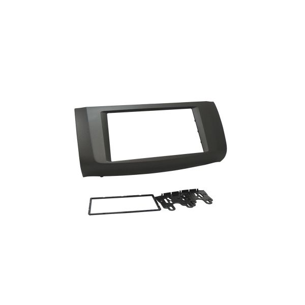 MOLDURA 2367 2DIN DUSTER/SANDEIRO/LOGAN PRETA