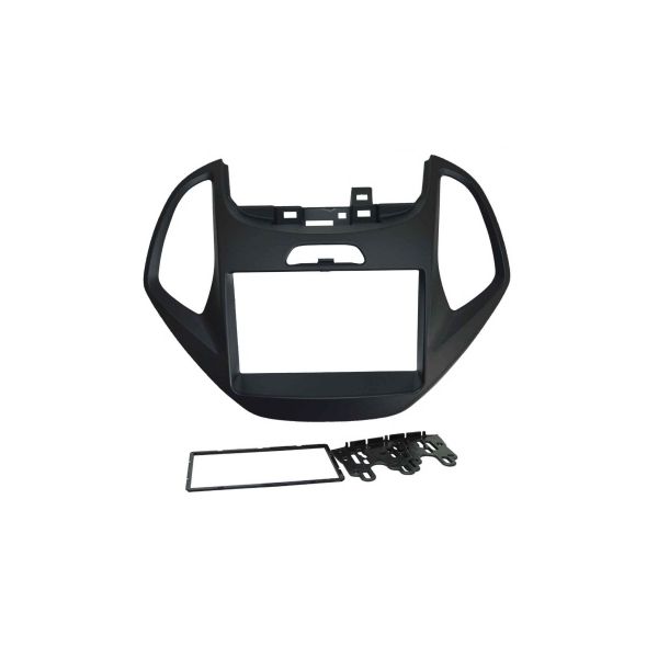 MOLDURA 4012 2DIN NOVO KA / KA+ 14/17 PRETO