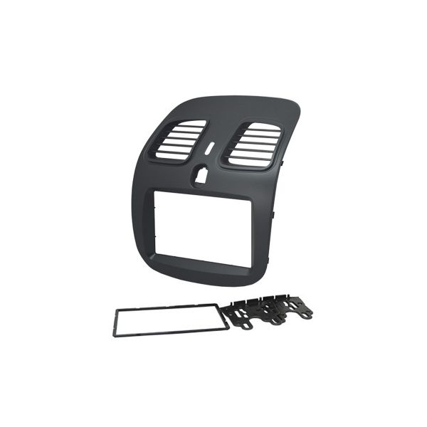 MOLDURA 3252 2DIN GRAND SIENA / PALIO SPORTING PRETO FOSCO