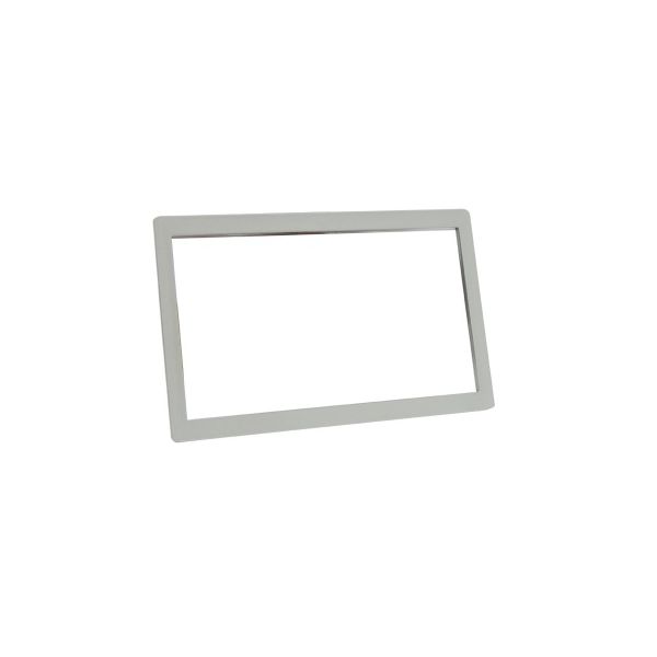 MOLDURA 824 2DIN UNIVERSAL PRATA