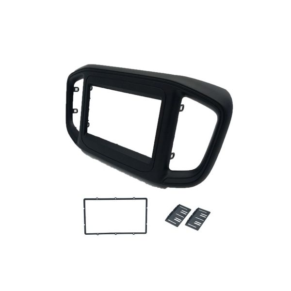 MOLDURA 4216 2DIN FIAT STRADA 2021 PRETO JAPONES/CHINES