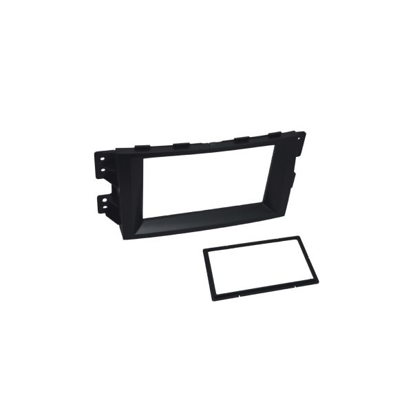 MOLDURA 3175 2DIN KIA MOHAVE PRETA