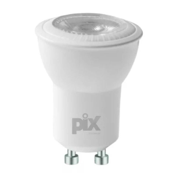 Lâmpada Led Mini Dicroica MR11 GU10 3,5W Bivolt 4000K Pix