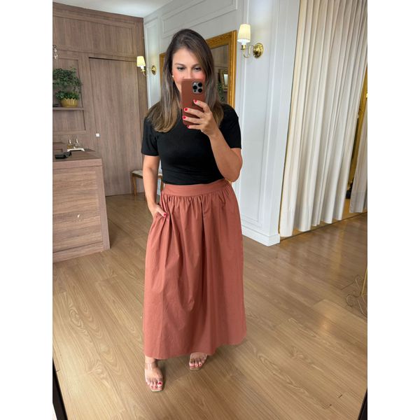 SAIA TRICOLINE - MARROM