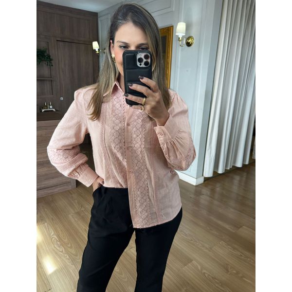 CAMISA SILVIA - ROSA BEBE 
