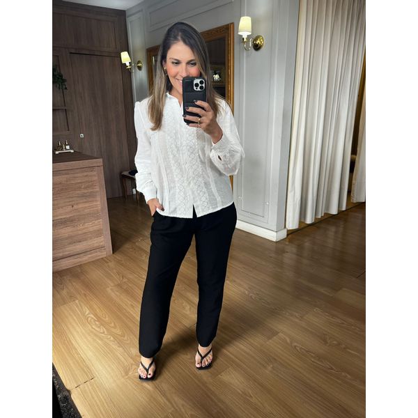 CAMISA SILVIA - OFF - Espasso Bela | Moda Feminina