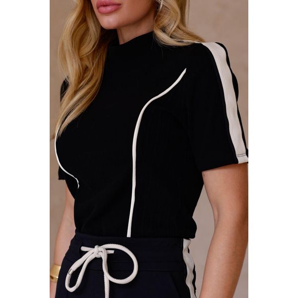 BLUSA CANELADA SUEDE - Espasso Bela | Moda Feminina