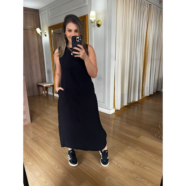 VESTIDO MARILIA - PRETO - Espasso Bela | Moda Feminina