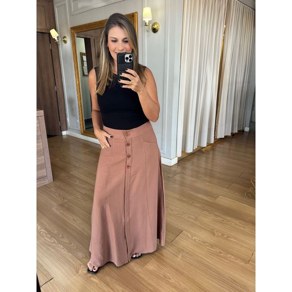 BLUSA REGATA CANELADA - PRETA - Espasso Bela | Moda Feminina