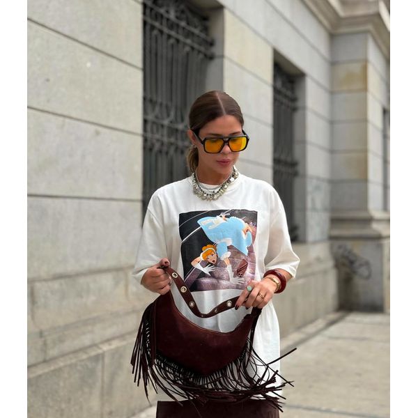 MAX TEE CINDERELA - BRANCA - Espasso Bela | Moda Feminina