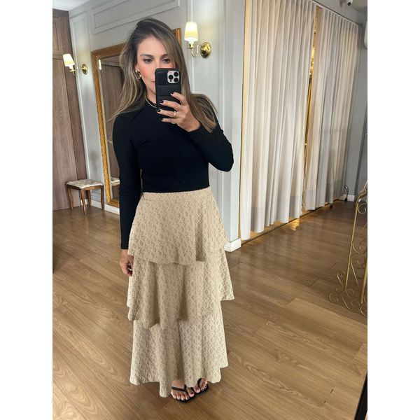 BLUSA ZARA MANGA LONGA - PRETA - Espasso Bela | Moda Feminina