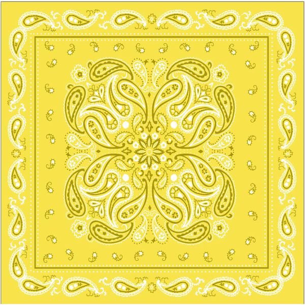 Lenço Bia - Amarelo