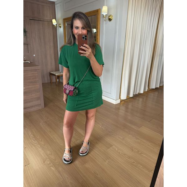 CONJUNTO FABI SHORT SAIA - VERDE