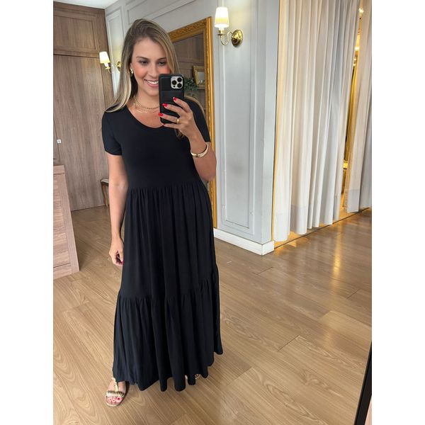 VESTIDO MARIA -PRETO - Espasso Bela | Moda Feminina