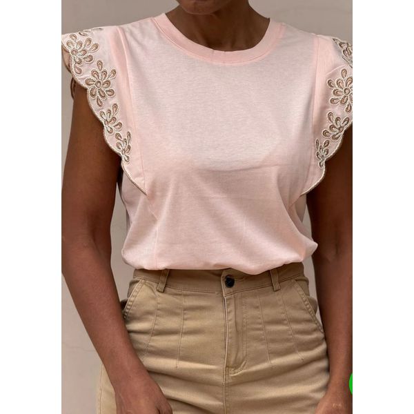 REGATA MALHA ZARA MUSCLE - ROSA