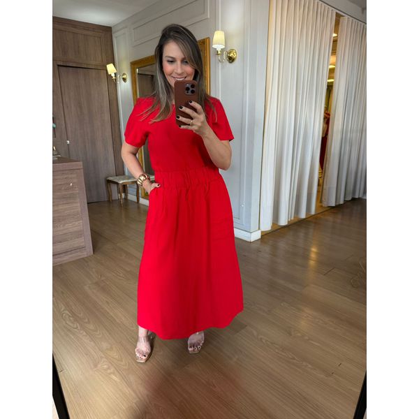 CONJUNTO LIOCEL FERNANDA - VERMELHO