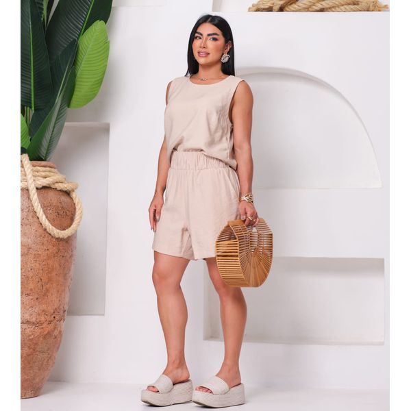 CONJUNTO EM LIOCEL ARIANA - AREIA