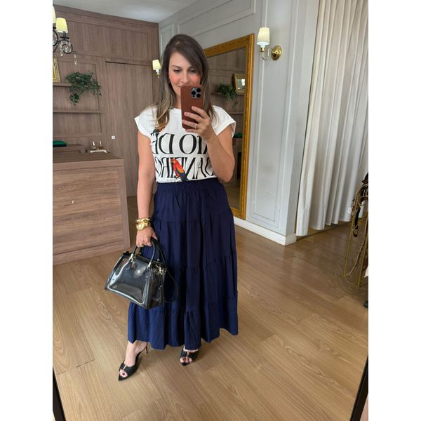 BLUSA MANGA JAPONESA 100% ALGODÃO - OFF COM SILK RIO DE JANEITO